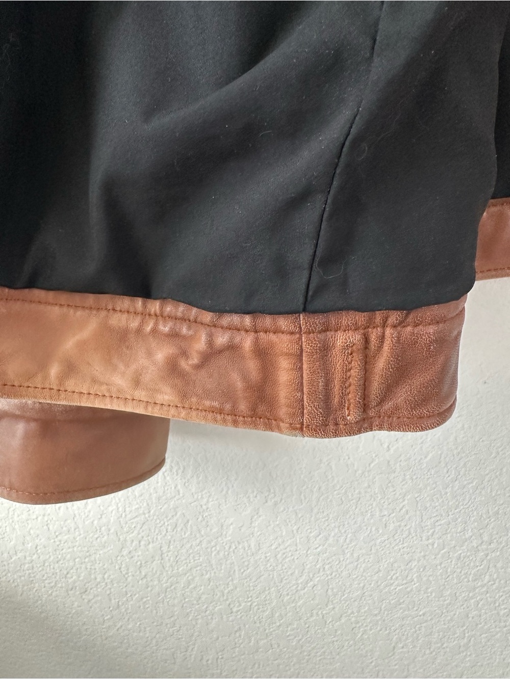 REFORMATION VEDA Marco Brown Leather Oversized Bomber SZ M - Picture 7 of 8
